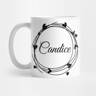 Candice name cute design Mug